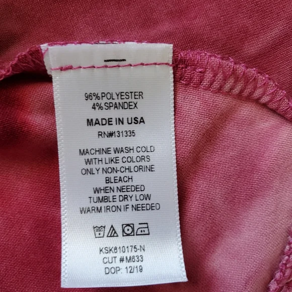 Socialite skater tie dye mini skirt, medium, purple - Picture 8 of 8